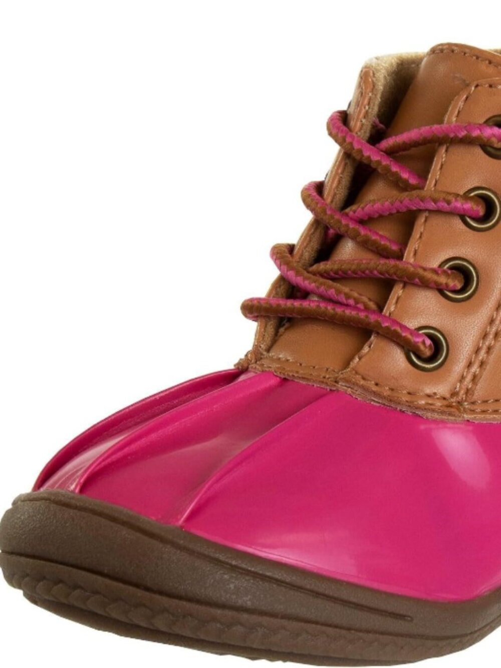 Toddler Duck Boots Lace-Up Waterproof Snow Boots  Sz Toddler 9